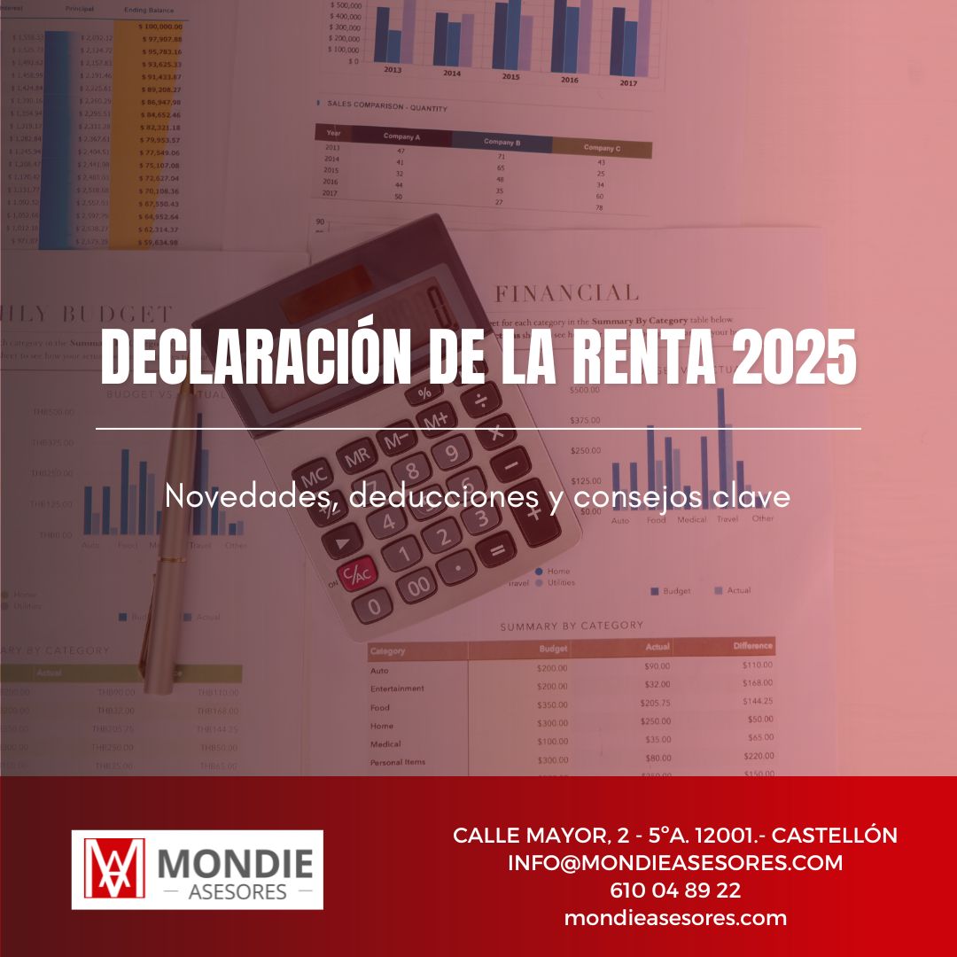 Declaración de la Renta 2025 | Mondie Asesores