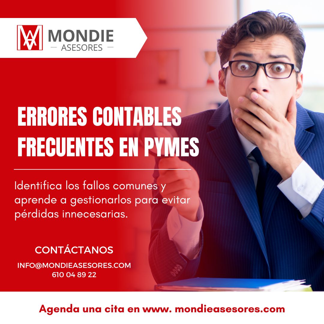 Los errores contables más frecuentes en pymes y cómo evitarlos | Mondie ...